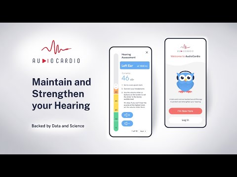 AudioCardio Hearing & Tinnitus Video