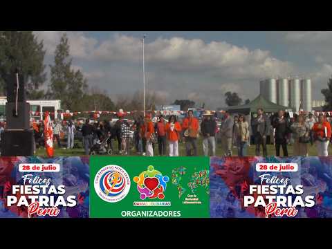 Fiesta Patrias Peruanas Gral. Rodríguez Barrio Ampliación Agua de Oro Evento : inicio protocolo. pe