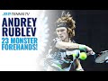 23 MONSTER Andrey Rublev Forehands ?