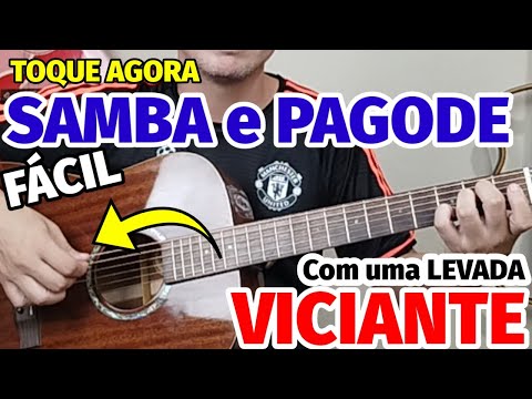 🎸How to play samba and pagode on the guitar in a very beautiful and easy way with an addictive rh...