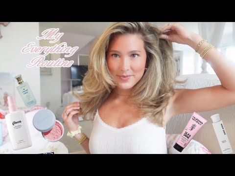 My Everything Routine🫧🧖🏼‍♀️ (hair, skin, body, makeup)!
