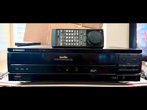 Pioneer CLD-980 LaserDisc CD CDV Player with Remote; Tested SEE VIDEO Bild 13