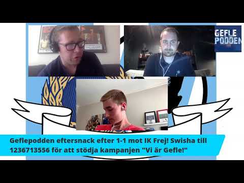 GEFLEPODDEN EFTERSNACK IK FREJ - GEFLE IF 21/6