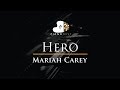 Hero Mariah Carey Piano Karaoke Sing Along Cover With Lyrics