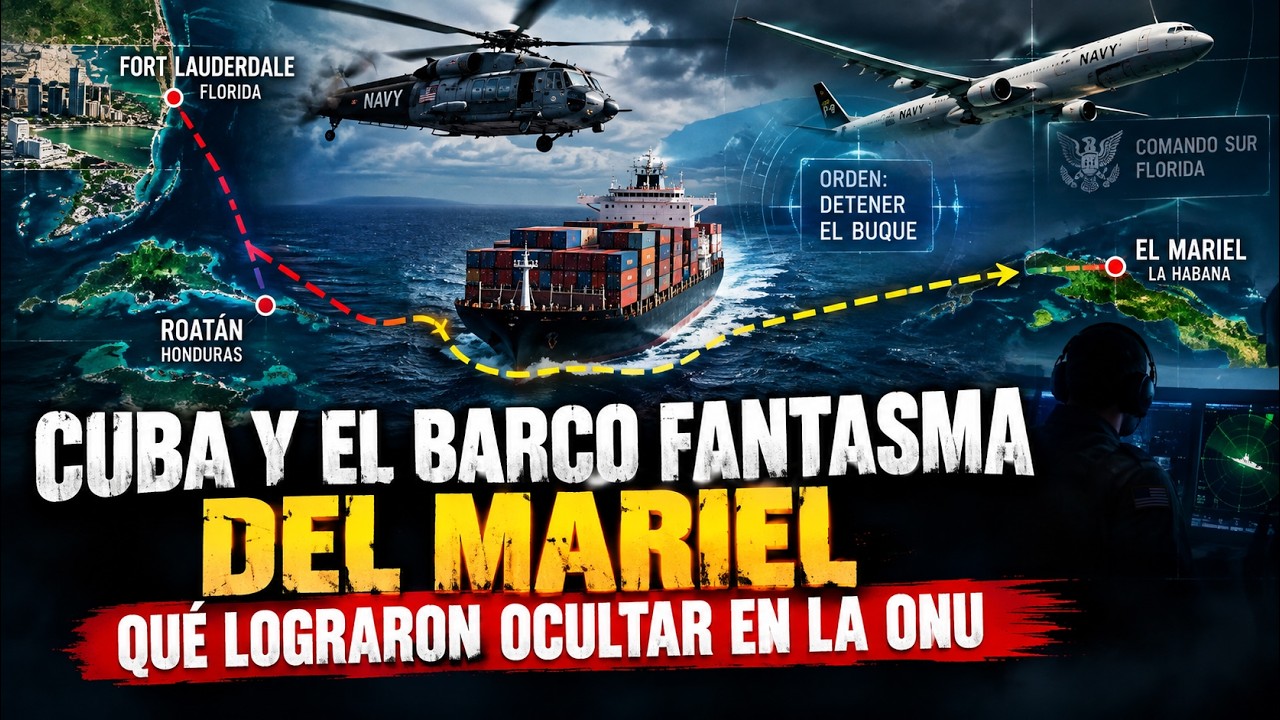 CUBA Y EL BARCO FANTASMA DEL MARIEL QUÉ LOGRARON OCULTAR EN LA ONU