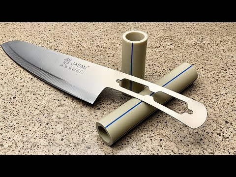 Sogar NASA-Professoren mussten das von mir lernen! Herstellung von PVC-Messergriffen