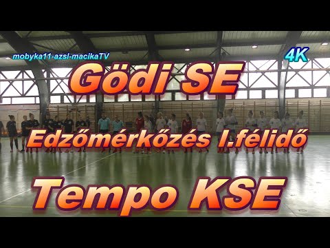 2020 08 14 Edzőmérkőzés I félidő Gödi SE Tempo KSE