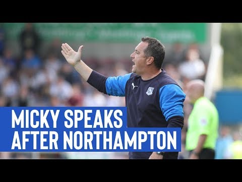 Post Match | Micky Mellon (Northampton Town)