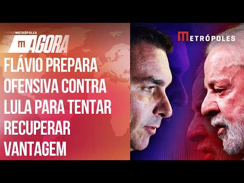 Flávio busca reação após reduzir vantagem contra Lula nas pesquisas e derrotas no Congresso