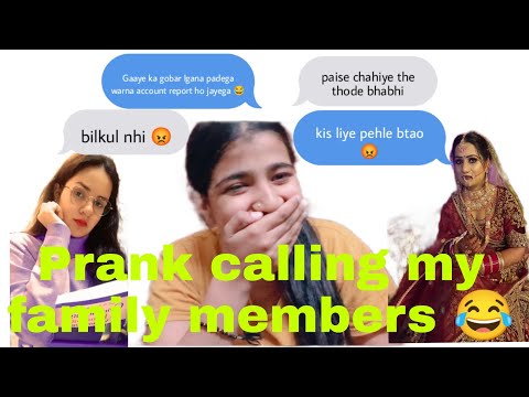Bhumi Dedha Pranking my family member 