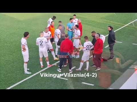 Islandë-Pamje nga ndeshja Vikingur-Vllaznia, 4-2. Conference League. Golat dhe episodet e sfidës