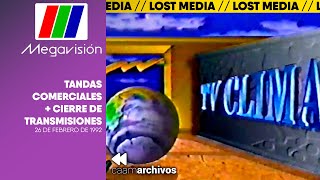 Tandas Comerciales Megavisión - Febrero 1992