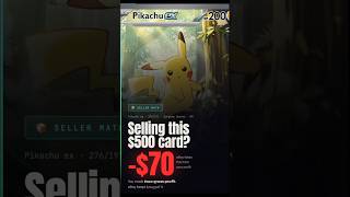 eBay takes $70 of your $100 profit. Is that fair? #TCGSeller #PokemonCards