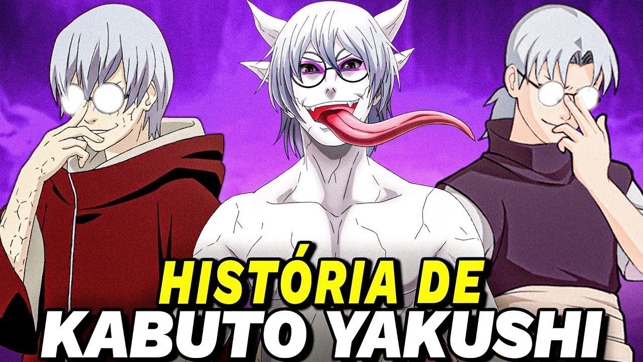 A HISTÓRIA DE KABUTO YAKUSHI COMPLETA (NARUTO)