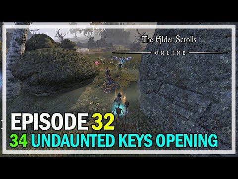 34 UNDAUNTED KEYS OPENING Episode 32 ICEHEART - ESO Clockwork City