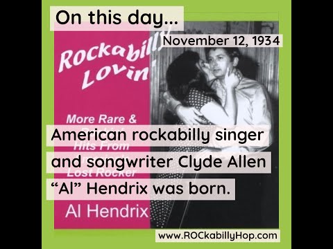 November 12, 1934 - Al Hendrix