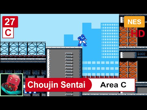 [Choujin Sentai Jetman] (NES) - Area C, 1080p Full HD