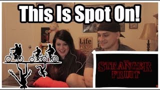 STRANGER THINGS IN 3 MINUTES by SUPERFRUIT | COUPLE'S REACTION