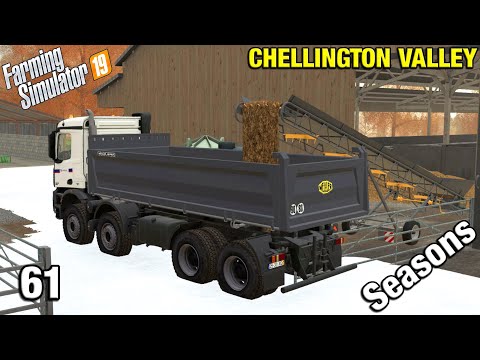 LOADING A RIGID TIPPER Chellington Valley Timelapse - FS19 Ep 61