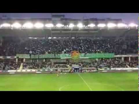 Gais vs öis 2013 tifo + inmarsch