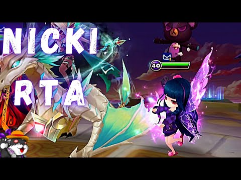 The Power Of Nicki (Dark Occult Girl) In RTA  Summoners War