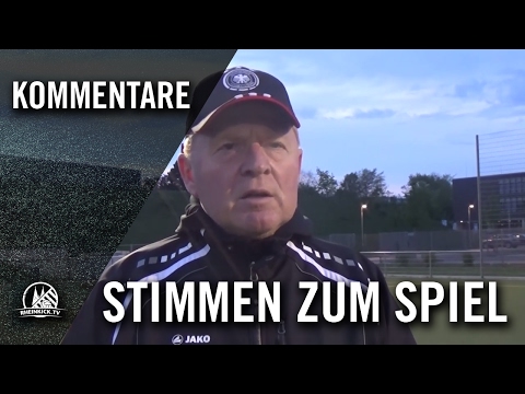 Günther Lang (Rheinsüd Köln) und Manfred Schadt (FC Viktoria Köln) - Die Stimmen