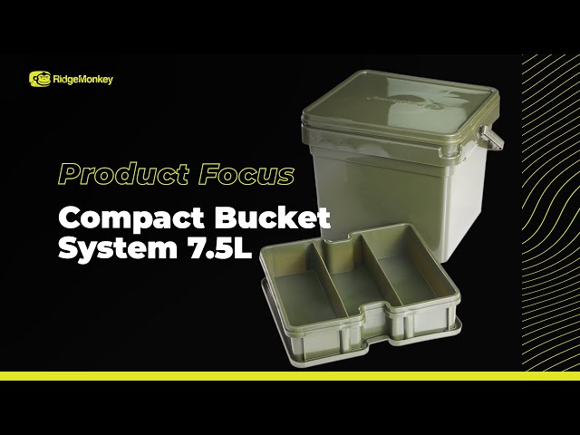 Відро Ridge Monkey Compact Bucket System 7.5L Відео