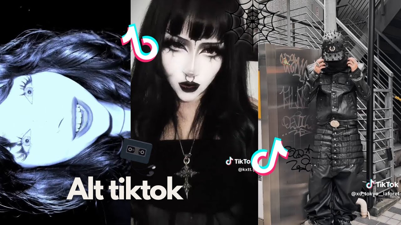 Alt tiktok compilation 28 🥀⛓️ #alt #goth #alternative #grunge #gothic