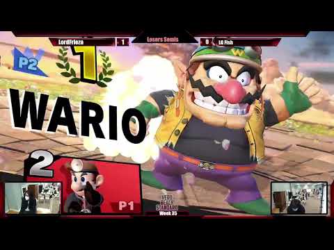 The Vero Standard 35 - LordFrieza (Wario) vs Fish (Dr. Mario) - Winner's Round 3