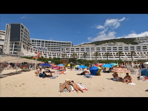 Sesimbra, Portugal: A Breathtaking Coastal Journey | First-Person Beach & City Walk Adventure 🌊🚶‍♂️