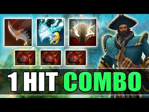 1 Hit = Tidebringer + Jinada + God's Strength [Imba Ability Draft] Dota 2