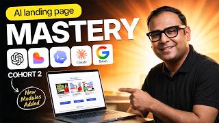 New AI Landing Page Course starting 24th July - Umar Tazkeer