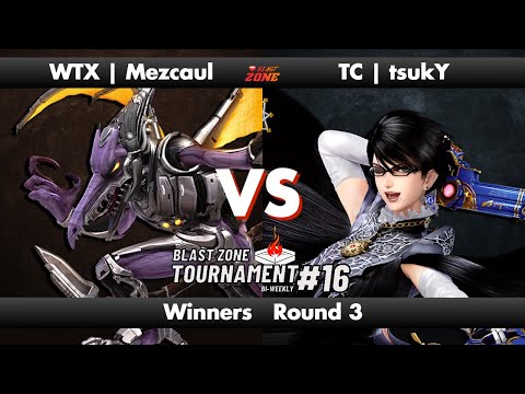 WTX | Mezcaul (Ridley) VS TC | tsukY (Bayonetta) - Blast Zone Tournament #16