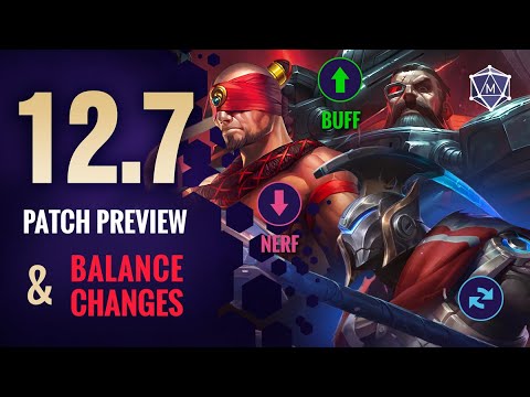 PATCH 12.7 PREVIEW & Balance Changes! Season 12 League of Legends
