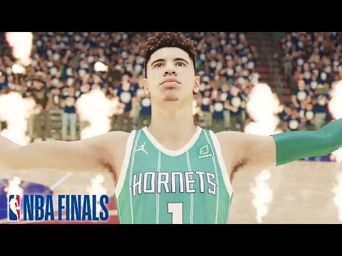 NBA 2K21 Next Gen LaMelo Ball My Career Ep. 15 - LaMelo Insane NBA Finals Performance!