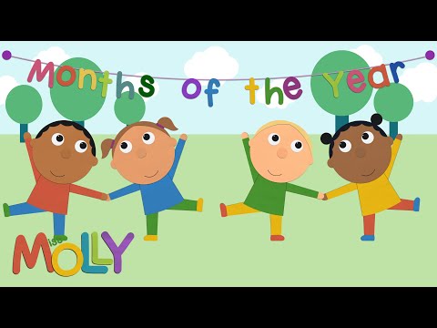 Months of the Year Song | The ALPHABET Kids | Miss Molly Songs
