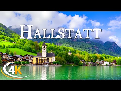 Hallstatt 4K UHD – Peaceful Lakeside Views & Serene Mountain Scenery – Ultra HD Nature Relaxation