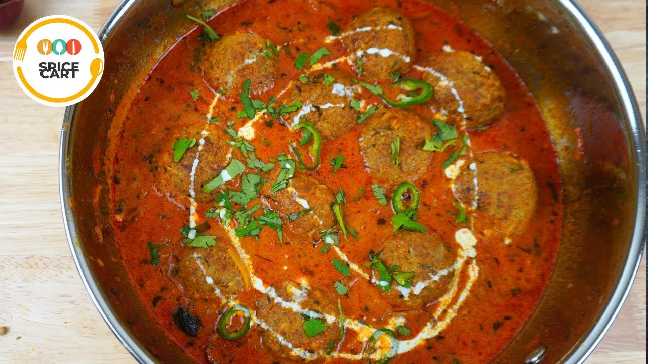 CHICKEN KOFTA GRAVY RECIPE | CHICKEN KOFTA CURRY | CHICKEN MEATBALLS RECIPE