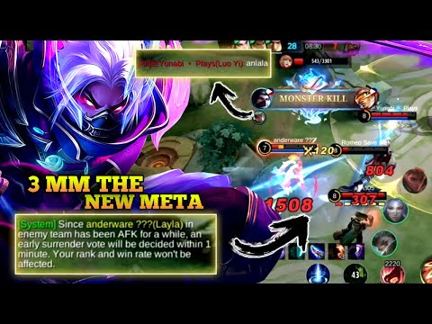 HAYABUSA VS. 3 MM THE NEW META! IN SOLO RANK! | NORMAL DAY IN LEGEND TIER! - MLBB