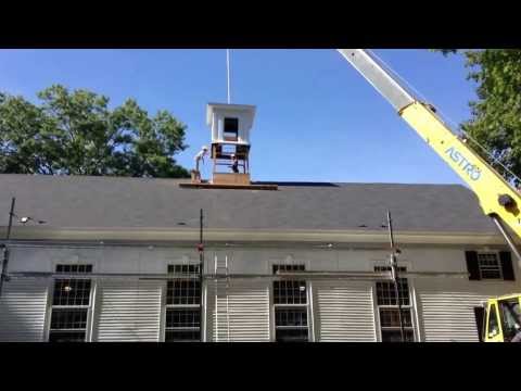 cupola restoration, Concord Scout House, Concord MA, COlonial Barn Restoration