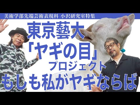建築学科 東京藝大 「ヤギの目」プロジェクト もしも私がヤギならば 美術学部先端芸術表現科 小沢研究室特集