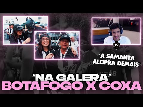 REACT DO RENATINHO: NA GALERA! BOTAFOGO 4 x 1 COXA