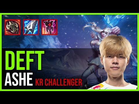 Deft - ASHE vs. SAMIRA ADC | KR Challenger