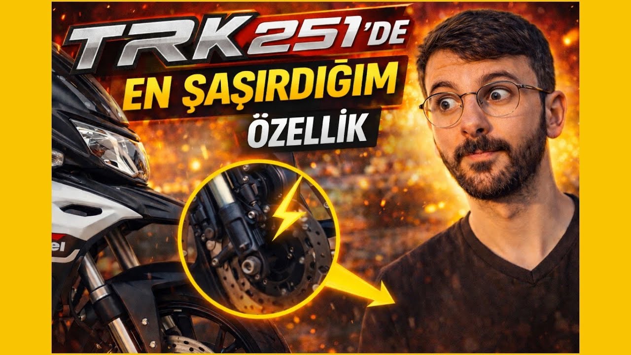 Benelli TRK 251'de En Şaşırdığım Özellik