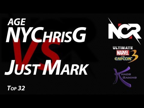 NCR11  UMvC3 T32 L1 - AGE NYChrisG (MOR_DRD_VER) vs Just Mark (ZER_VER_HIR)