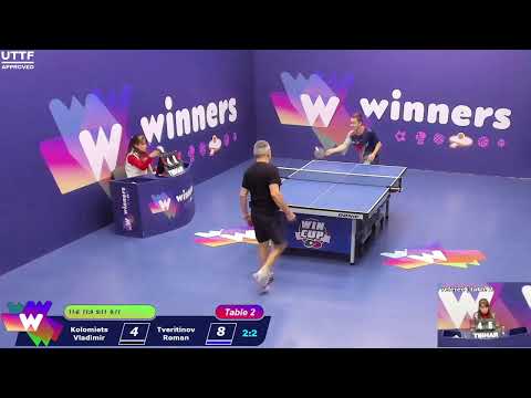 WINners CUP table 2  19.11 Kolomiets Vladimir - Tveritinov Roman  16:30