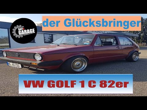 VW GOLF 1 - C - Bj.1982 - der, der Glück bringen wird...