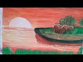 Indian Village Scanery Drowing And Penting Esay Scanery Drowing Natur Paintings