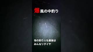 いくら春イカいうてもこの状況で釣りはやりすぎ案件 #イカ釣り #エギング #アオリイカ