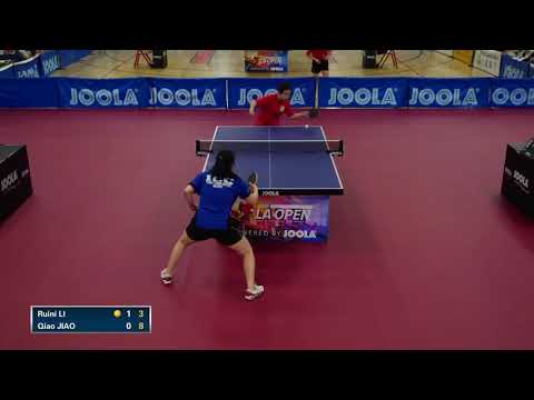 2018 JOOLA LA Open - Womens SF - Ruini Li vs Qiao Jiao (Highlights)